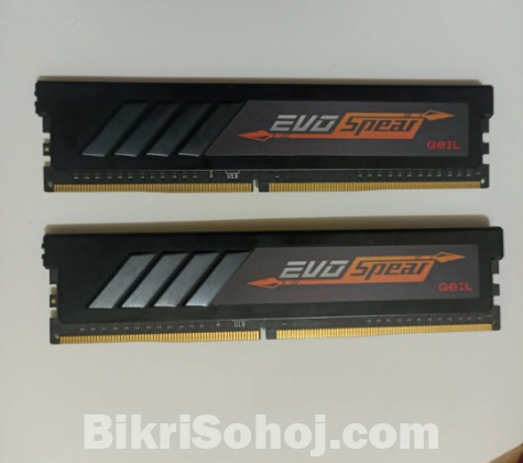GEIL Evo Spear (4+4) 8gb 2400mhz Ram